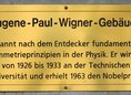 Ansicht Gedenktafel Eugene Paul Wigner - 2005