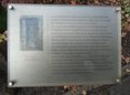 Ansicht Gedenktafel Friedhof Adlershof - 2016