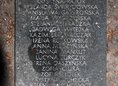 Ansicht Gedenktafel Zwangsarbeiterinnen aus Lodz - 2004