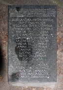 Ansicht Gedenktafel Zwangsarbeiterinnen aus Lodz - 2004 - Gesundbrunnen