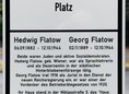 Ansicht Gedenktafel Hedwig und Georg Flatow - 2014
