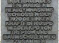 Ansicht Gedenktafel Vereinigung von KPD und USPD