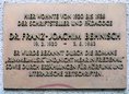 Ansicht Gedenktafel Franz-Joachim Behnisch - 1987