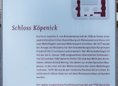 Ansicht Gedenktafel Schloss Köpenick