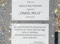 Ansicht Gedenktafel Pappeln am Rathaus Wedding