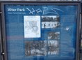Ansicht Gedenktafel Alter Park