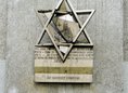Ansicht Gedenktafel Synagoge Spandau - 1991