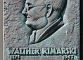 Ansicht Gedenktafel Walther Rimarski
