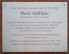 Ansicht Gedenktafel Adolf Kurtz - 2010 - Schöneberg