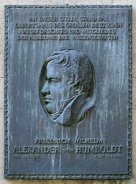 Ansicht Gedenktafel Friedrich Wilhelm Alexander von Humboldt - 1954 - Mitte