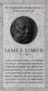 Ansicht Gedenktafel James Henry Simon - 2006 - Tiergarten