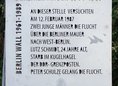 Ansicht Gedenktafel Peter Schulze, Lutz Schmidt