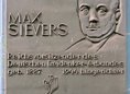 Ansicht Gedenktafel Max Sievers