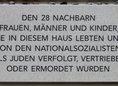 Ansicht Gedenktafel Jüdische Hausbewohnerinnen und -bewohner der&nbsp;&hellip; - 2012