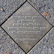 Ansicht Gedenktafel Opfer der Luftbrücke - 24.06.1948 - 30.09.1949 - Tempelhof