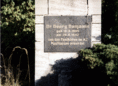 Ansicht Gedenktafel Georg Benjamin
