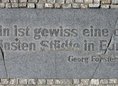 Ansicht Gedenktafel Zitate zu Berlin