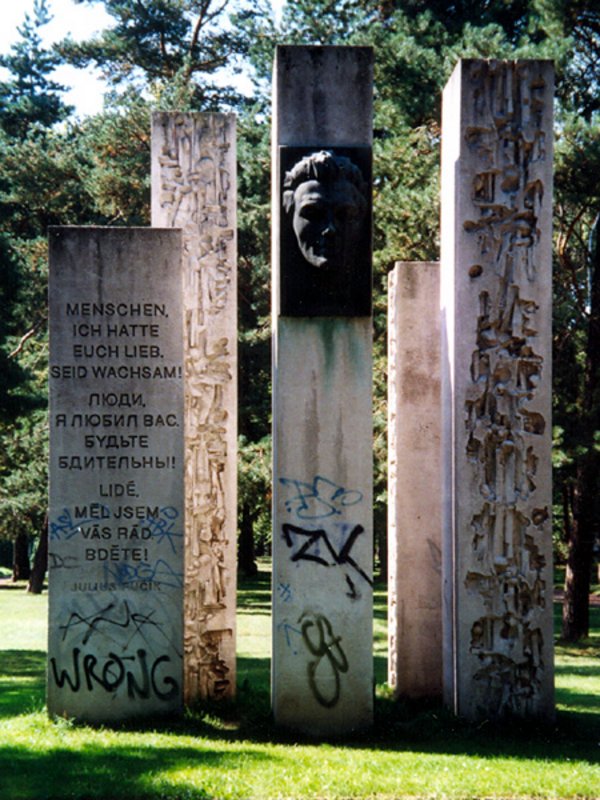 Ansicht Gedenktafel Julius Fučik