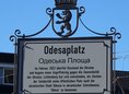 Ansicht Gedenktafel Odesaplatz - 2023
