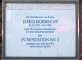 Ansicht Gedenktafel James Hobrecht - 1999