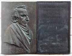 Ansicht Gedenktafel Moses Mendelssohn - Mitte