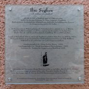 Ansicht Gedenktafel Ilse Seglow - 2017 - Charlottenburg