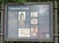 Ansicht Gedenktafel Tuilerien-Säule