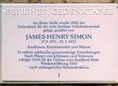 Ansicht Gedenktafel Erste Berliner Volksbadeanstalt / James&nbsp;&hellip; - 1995
