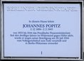Ansicht Gedenktafel Johannes Popitz - 1994