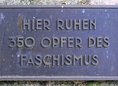 Ansicht Gedenktafel Opfer des Faschismus - 1988