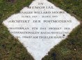 Ansicht Gedenktafel Charles Willard Moore - 2006