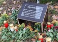 Ansicht Gedenktafel Gedenken an die verstorbenen obdachlosen&nbsp;&hellip;