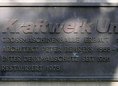 Ansicht Gedenktafel Großmaschinenenhalle der Kraftwerk Union