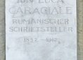 Ansicht Gedenktafel Ion Luca Caragiale