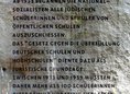 Ansicht Gedenktafel Jüdische Schülerinnen des Bis­marck-Lyce­ums - 1998