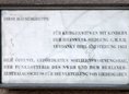 Ansicht Gedenktafel Häuser für Kriegerwitwen