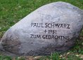 Ansicht Gedenktafel Paul Schwarz