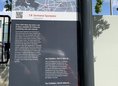 Ansicht Gedenktafel Fußballroute - 1:8 Germania-Sportplatz - 2015