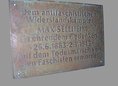 Ansicht Gedenktafel Max Sellheim