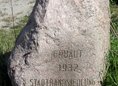 Ansicht Gedenktafel Stadtrandsiedlung Blankenfelde