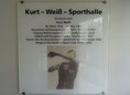 Ansicht Gedenktafel Kurt Weiß