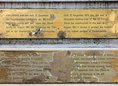 Ansicht Gedenktafel Hubschrauberlandeplatz Steinstücken - 1990