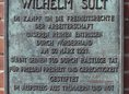 Ansicht Gedenktafel Wilhelm Sült - 1946