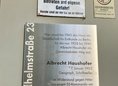 Ansicht Gedenktafel Albrecht Haushofer / Gesellschaft für&nbsp;&hellip; - 2003