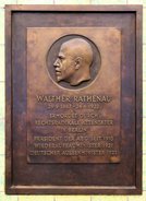 Ansicht Gedenktafel Walther Rathenau - Wedding