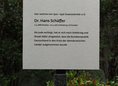 Ansicht Gedenktafel Hans Schäffer - 2024