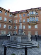 Ansicht Gedenktafel Vier-Winde-Brunnen - Lankwitz