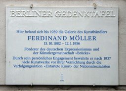 Ansicht Gedenktafel Ferdinand Möller - 2010 - Tiergarten