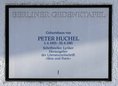 Ansicht Gedenktafel Peter Huchel