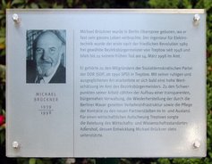 Ansicht Gedenktafel Michael Brückner - 2014 - Adlershof